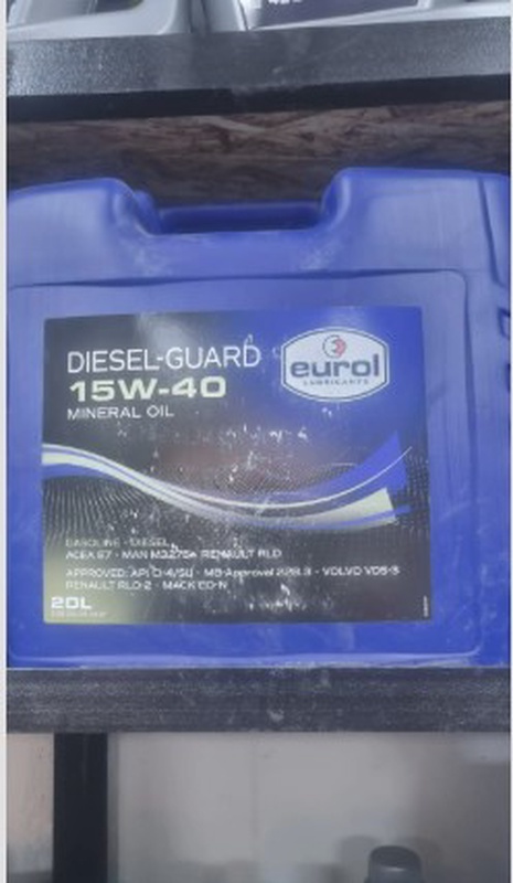 Масло Eurol Diesel-Guard 15/40 20l